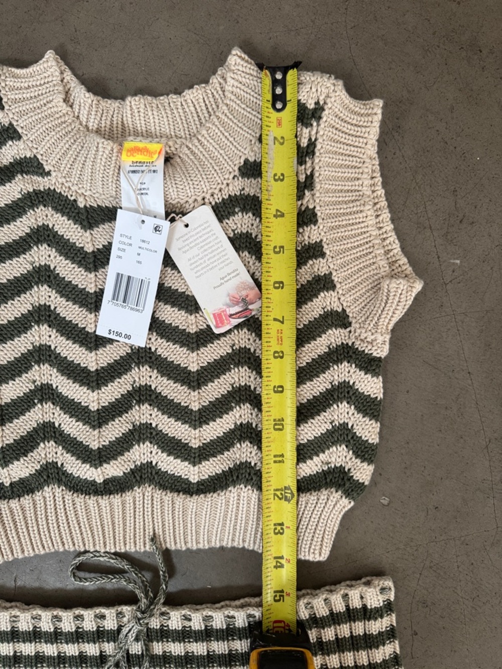 Agua Bendita Matching Knit Set NWT - Picture 7 of 8
